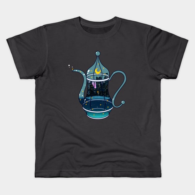 Chill Tea Kids T-Shirt by seerlight